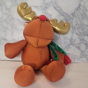 Moshi Reindeer Moose Brown Plush Stuffed Soft Toy